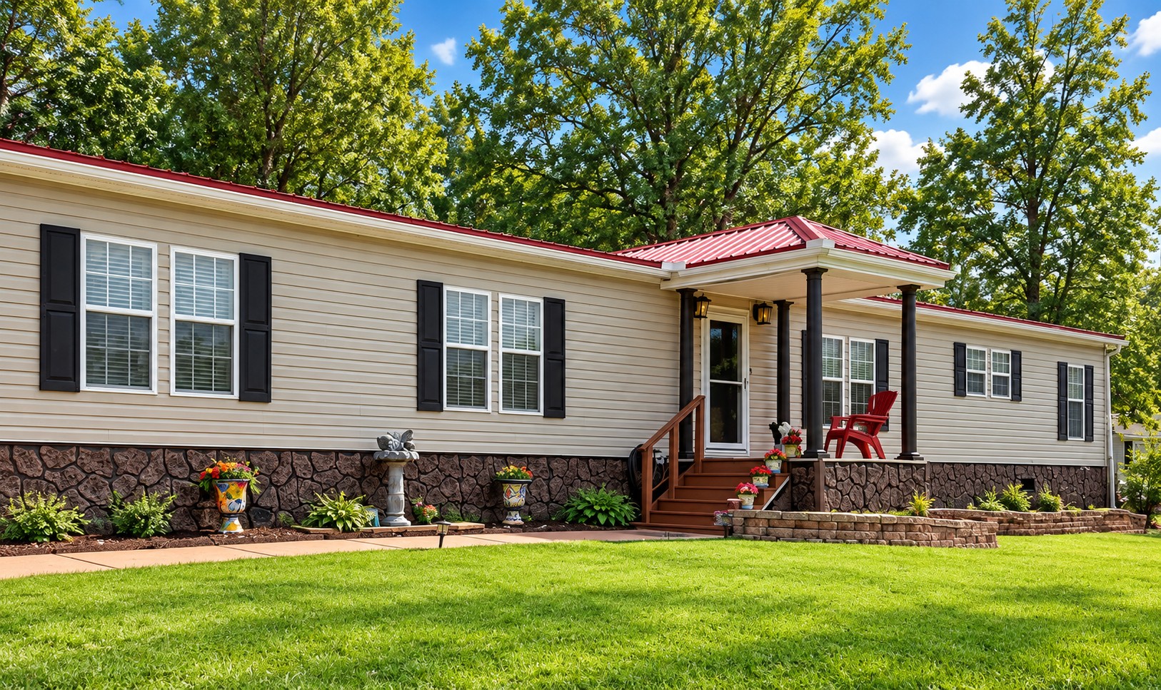 Live client land and home sales presentation